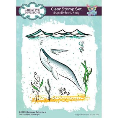 Creative Expressions Clear Stamps - Embrace Adventure